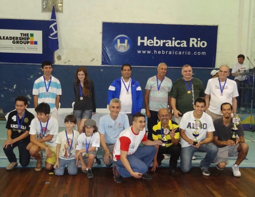 Os vencedores do torneio!