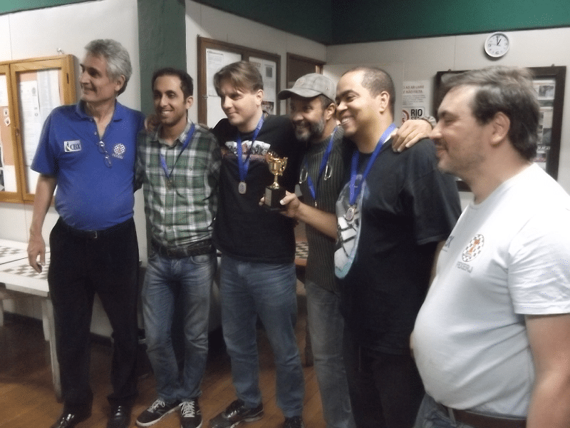A equipe Especial do Tijuca Tênis Clube foi Campeã do  torneio Rápido.
