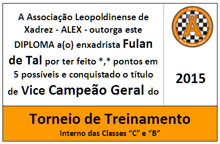 Como se Associar? – Associação Leopoldinense de Xadrez – ALEX