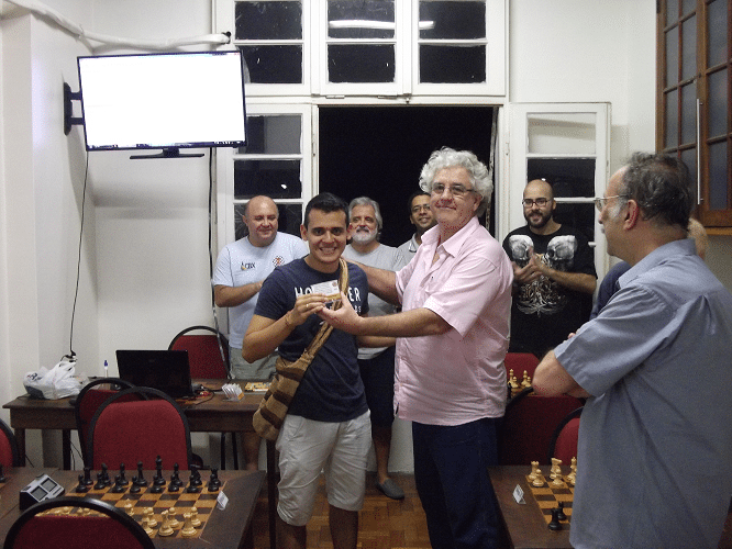 Premiação - Oscar Solano Rueda Campeão Classe C