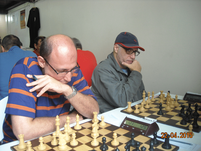 1ª Rodada - Mesa 10 e 11 - Arnaldo Leite Mesquita e José Carlos Mesquita