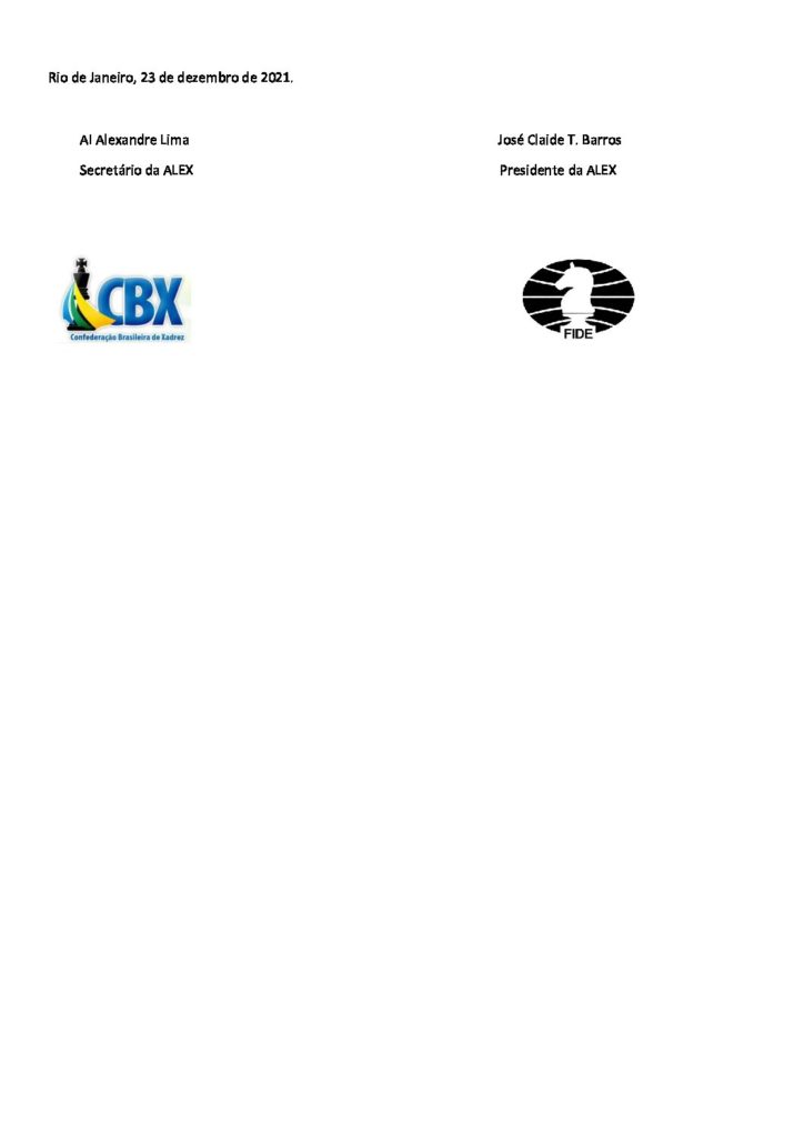 CBX - Rating FIDE - Julho/22